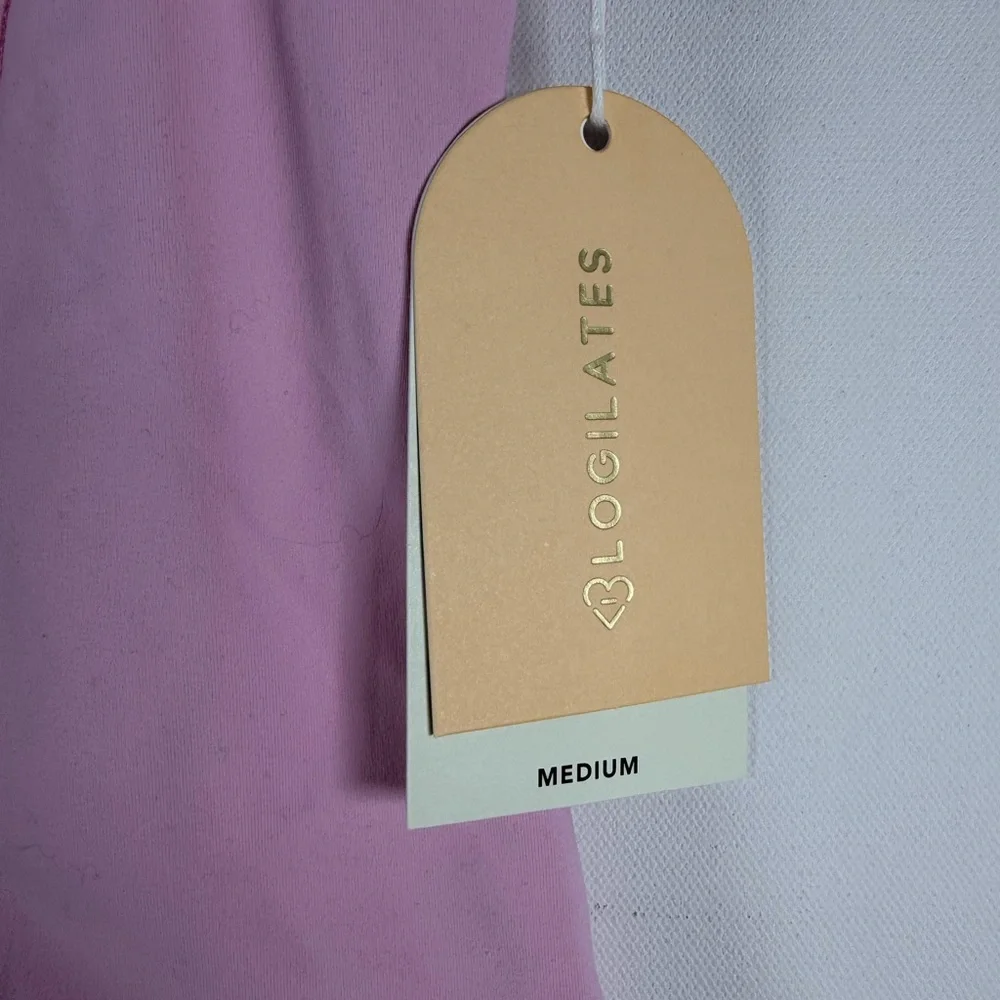 Blogilates Women's Tiny Bows Corset Tank Top - Pink M - Picture 10 of 14